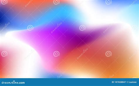 Vector Blurred Background For Phone Screen Pink Orange And Blue
