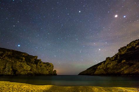 Fondos De Pantalla Mar Cielo Marina Playa Noche Canon Estrellas