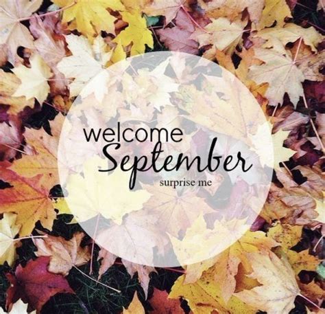 Welcome September | Welcome september, Hello september ...