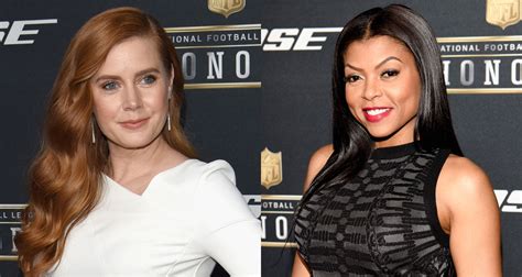 Amy Adams And Taraji P Henson Attend Nfl Honors 2016 2016 Super Bowl Weekend Aaron Paul Amy