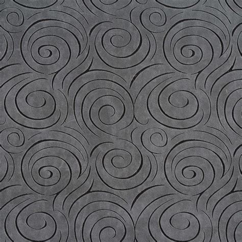 The K1931 Graphite Swirl Premium Quality Upholstery Fabric By Kovi
