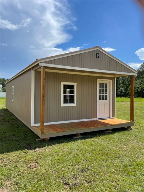 16x40 Buckskin Graceland Cabin 730mo Shed Building Plans Shed