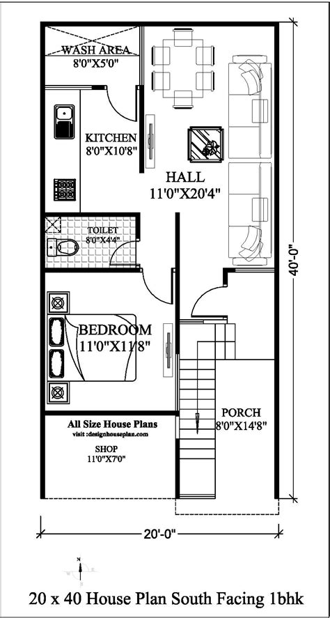 20x40 House Plan 20x40 House Plan 3d Floor Plan Design House Plan