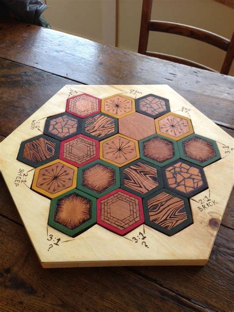 My Handmade Wooden Catan Board Catan