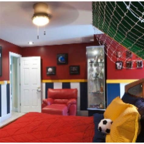 Soccer Inspired Room Designed By Will Smith Of Interior Motives If You