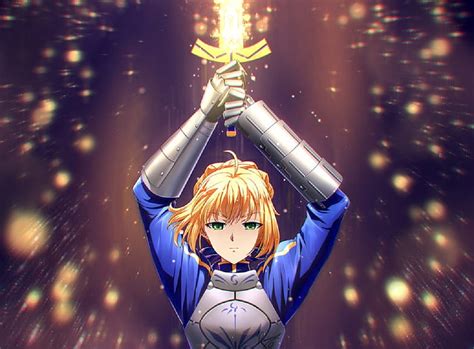 Sable Servant Artoria Pendragon Manga Fatestay Night Anime King