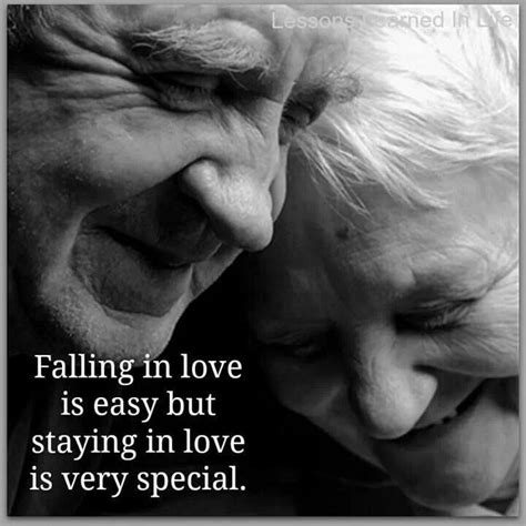 Falling In Love Is Easy But Staying In Love Is Very Special Love