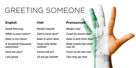 Get Ready For Your Irish Trip Learn The Irish Language Gaelic Words