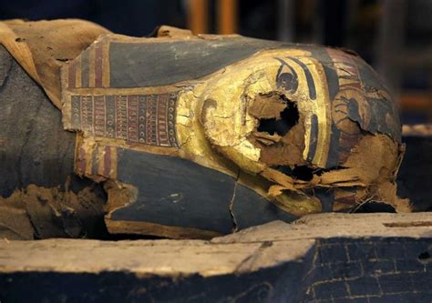 chicago egyptian mummy s coffin opened at field museum