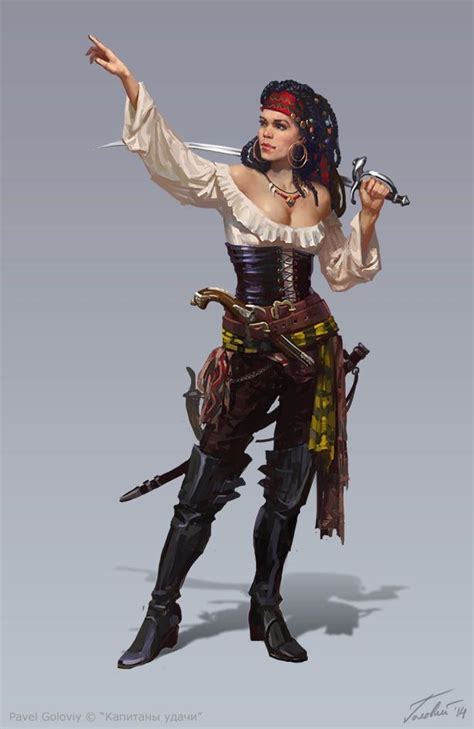 Dungeons And Dragons Pirates Yarrrr Pirate Woman Warrior Woman Pirate Outfit