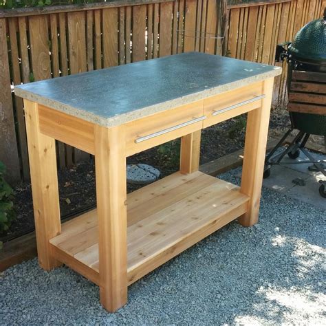 Outdoor Kitchen Prep Table Image To U