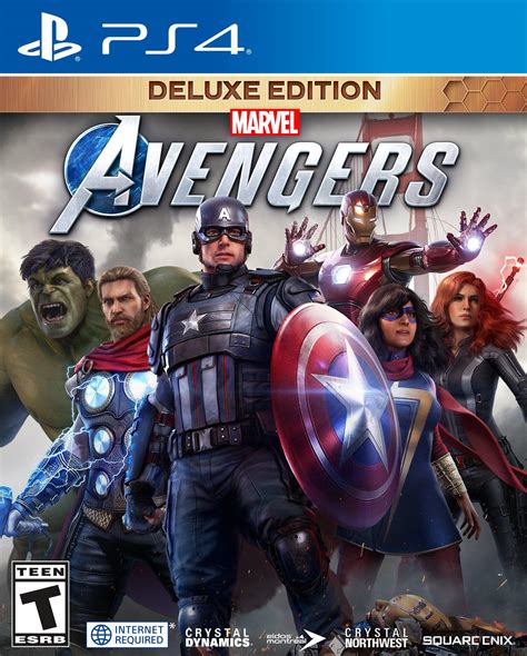 Marvels Avengers Deluxe Edition Playstation 4 Gamestop