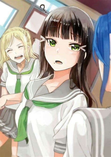 Love Live Sunshine Dia Kurosawa Kanan Matsuura Mari Ohara Anime