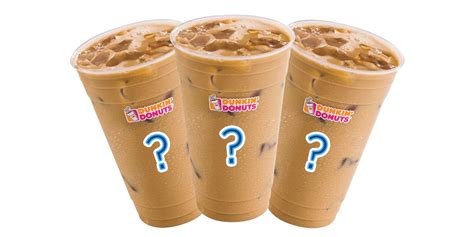 Dunkin Donuts New Iced Coffee Flavors Image Of Coffee And Tea