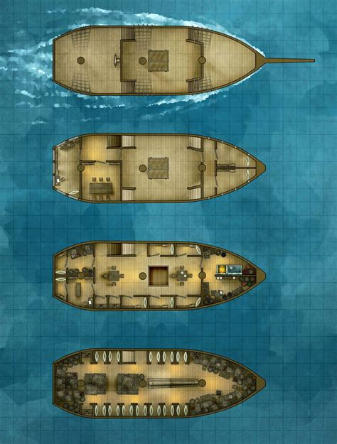 Sea Battle Map Dnd