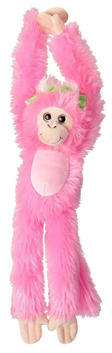 Buy Wild Republic Sweet And Sassy Pink Hanging Monkey