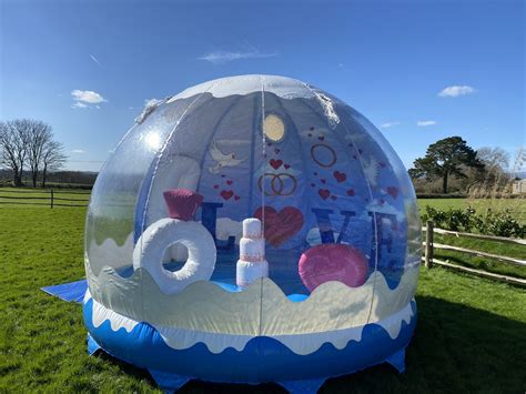 Wedding Bouncy Castle Inflatable Globe From £19500 Mane Events