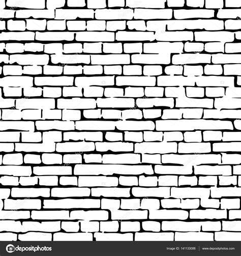 Vector Brick Wall Texture Illustration Brickwall Pattern Stock Vector