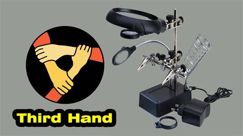 Third Hand Clamp Tool With Magnifier Setup How To Install Your Third