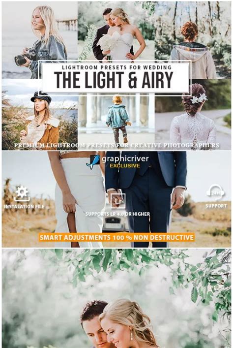 Edit any photo with color filters. Light Airy Lightroom presets download free .zip for ...