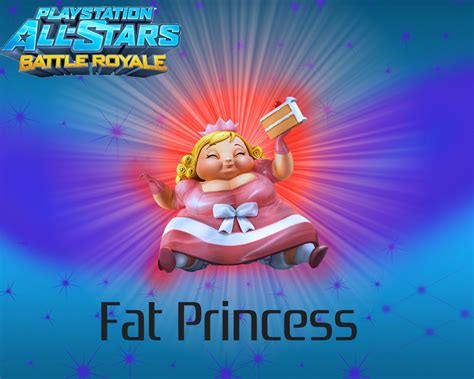 Ps All Stars Fat Princess By Crossovergamer On Deviantart