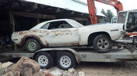 Find Used 1970 Aar Cuda 340 6 Pack Original Parts In Billings Montana