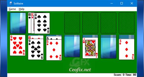 Play Classic Windows Xp Solitaire In Windows 10