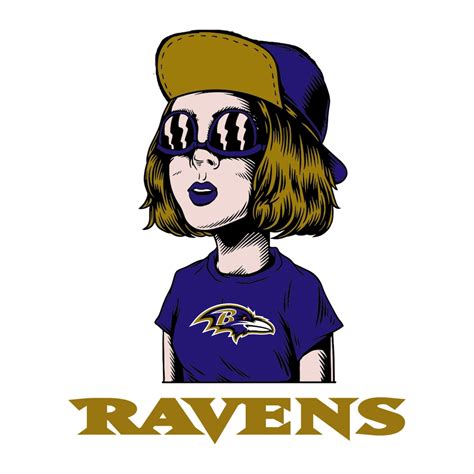 Baltimore Ravens Girl Baltimore Ravens Ravens Football Etsy