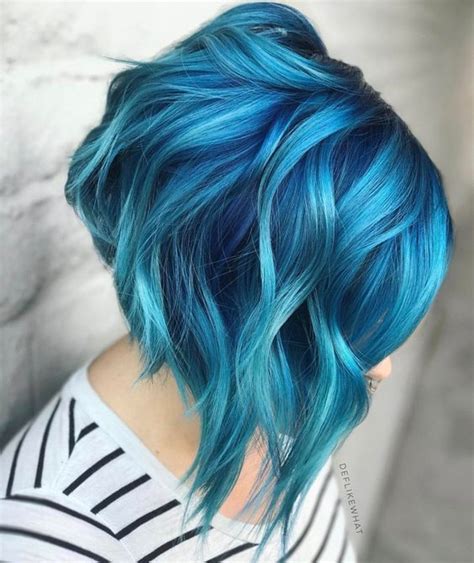 Ocean Hair Trend Is Taking Blue Hair To The Next Level Ocean Hair