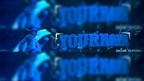 My Blue Fortnite Banner Fully Customizable Text Psd And More Payhip