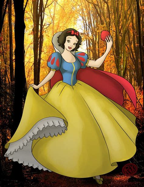 Disneys Snow White By Kaiju Saur On Deviantart Disney Princess Art