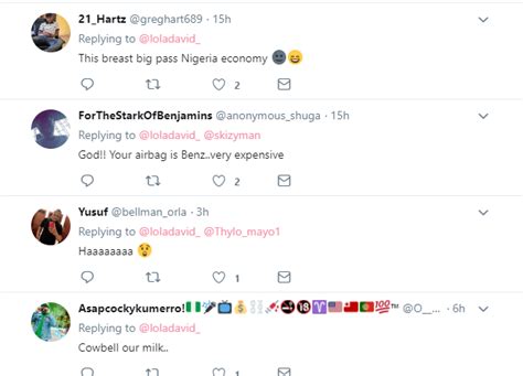 Busty Nigerian Lady Pops Eyes With Her Massive Br£asts On Twitter Photos Torizone