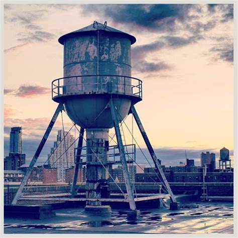 Brooklyn Navy Yard Water Tower Water Tower Nyc Water Urban Landscape