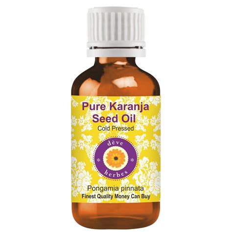 Buy Deve Herbes Pure Karanja Seed Oil Pongamia Pinnata 100 Natural