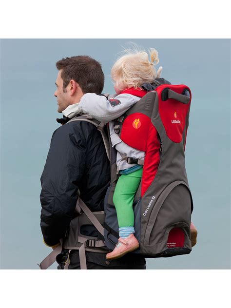 Littlelife Cross Country S3 Baby Back Carrier Redgrey At John Lewis