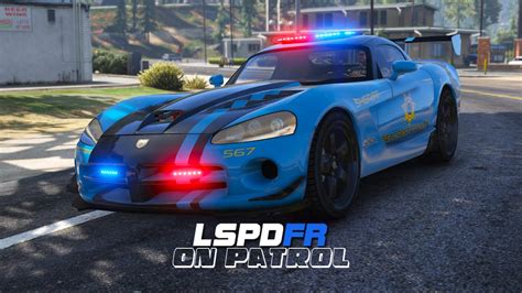 Lspdfr Day 314 Police Dodge Viper Youtube