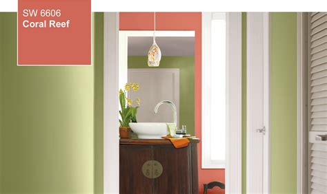 Color Of The Year Coral Reef Sw 6606 By Sherwin Williams Effy Moom Free Coloring Picture wallpaper give a chance to color on the wall without getting in trouble! Fill the walls of your home or office with stress-relieving [effymoom.blogspot.com]