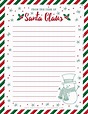 The Cutest Free Printable Santa Letterhead & Christmas Stationery ...