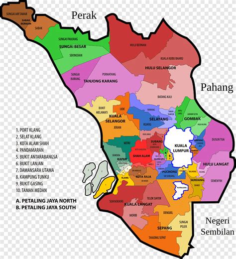 Selangor State Election 2018 Map Electoral District Map Text Map