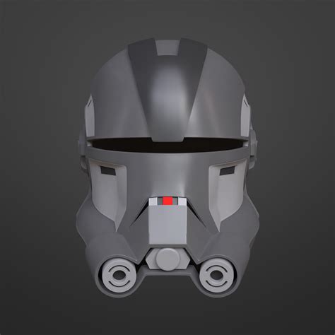 Download Stl File Bad Batch Echo Helmet • Model To 3d Print • Cults