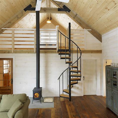 Genius Loft Stair For Tiny House Ideas Attic Stairs Loft Stairs My