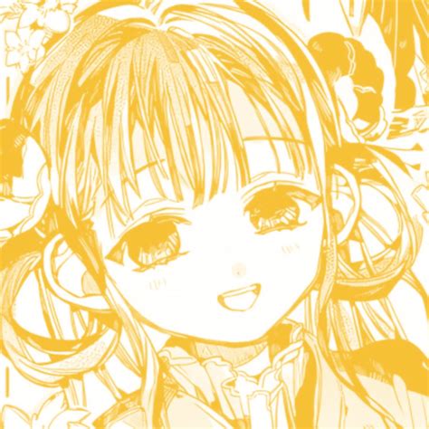 𝑎𝑜𝑖 𝑎𝑘𝑎𝑛𝑒 ♡︎ Anime Yellow Aesthetic Anime Drawings