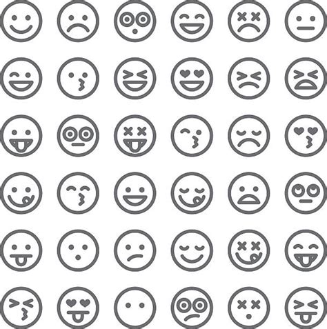 Black White Emoji On Internet To Copy And Paste