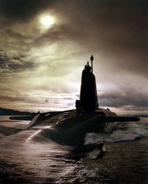 This Royal Navy Trident Submarine Is A Nuclear Powered Vessel