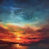 " Afterglow " (2019) Acrylic painting by Ivan Grozdanovski | Painting ...