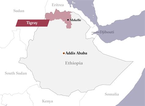 Ethiopia Tigray Conflict Map The New Humanitarian