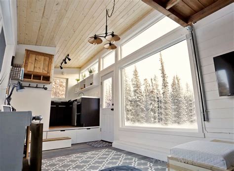 This Alaskan Tiny House Is Full Of Space Saving Storage Ideas Cottage