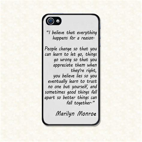 To help you pick the right one, we dug through the pile and picked our favorite iphone 5s wallet cases. Marilyn Monroe Quote - Iphone 4/4s Case, Iphone 5/5s/5s ...