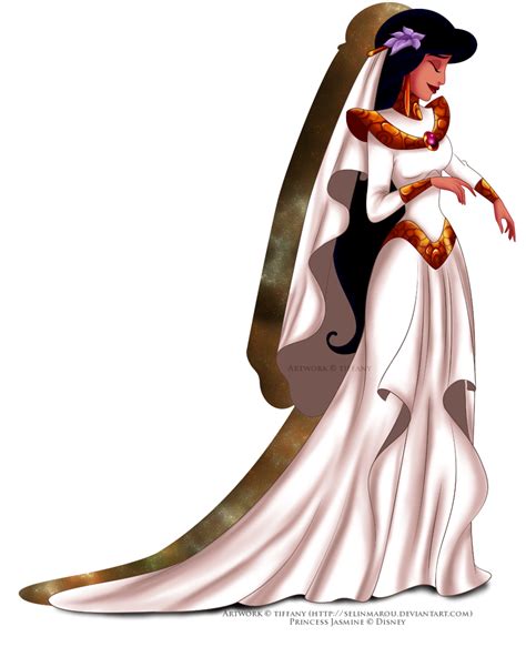 Princess Jasmine Wedding Day By Selinmarsou On Deviantart Princess Jasmine Wedding Disney