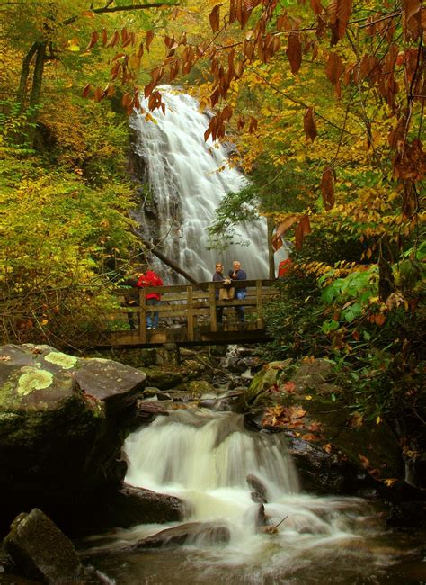 Crabtree Falls On The Blue Ridge Parkway October 13 2014 North